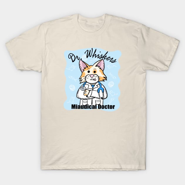 Miaudical Doctor T-Shirt by Jrfiguer